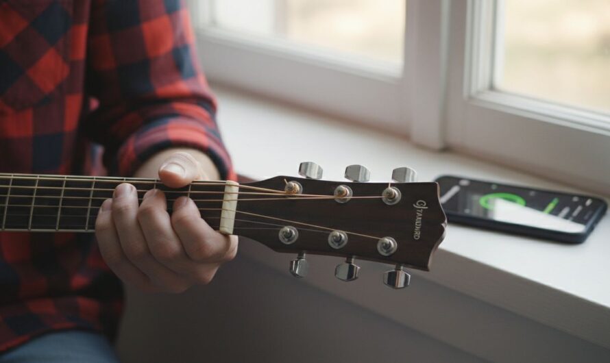Comment accorder une guitare acoustique ?