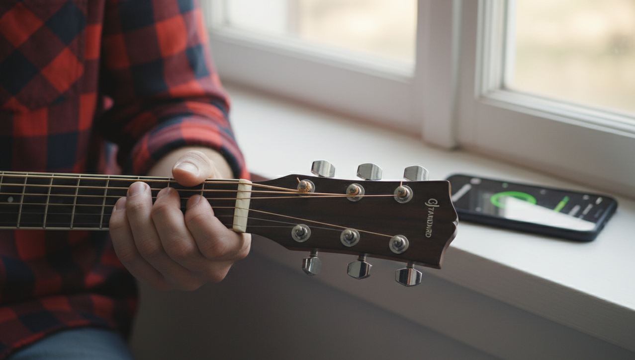 comment accorder une guitare acoustique